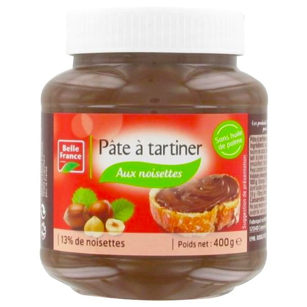 PATE A TARTINER NOISETTES