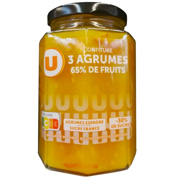 CONFITURE 3 AGRUMES