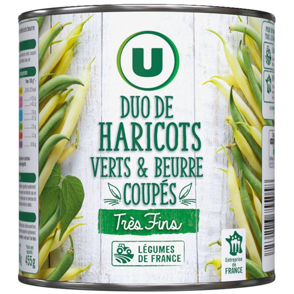 HARICOTS VERTS BEURRE COUPÉS