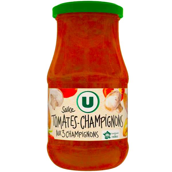 SAUCE TOMATES CHAMPIGNONS