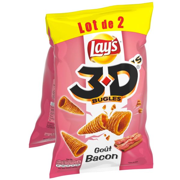 3D BUGLES BACON