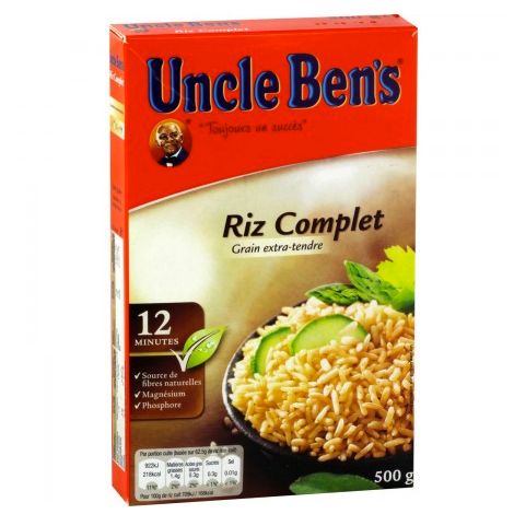 Riz Complet Grain Extra-Tendre - Uncle Ben's - 1 kg