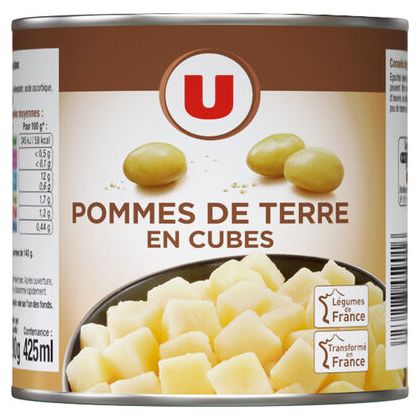 POMMES DE TERRE CUBES