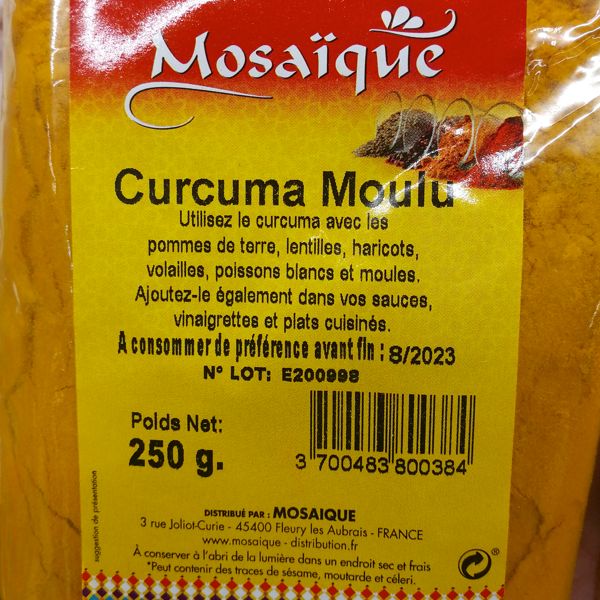 CURCUMA MOULU