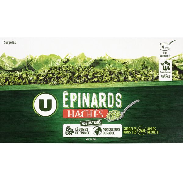 EPINARDS HACHÉS