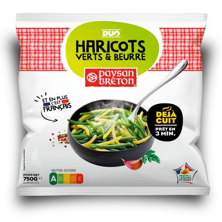 DUO HARICOTS VERT & BEURRE