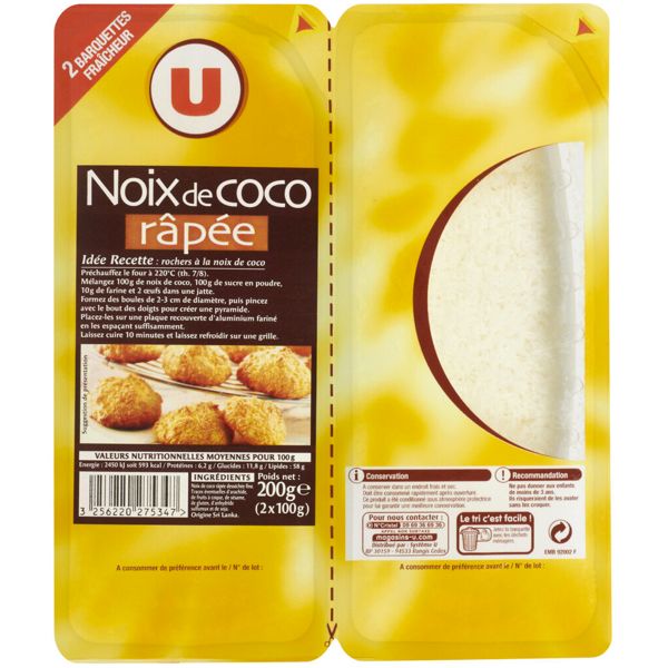 NOIX DE COCO RAPÉE