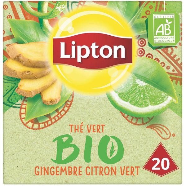 THÉ VERT GINGEMBRE CITRON VERT