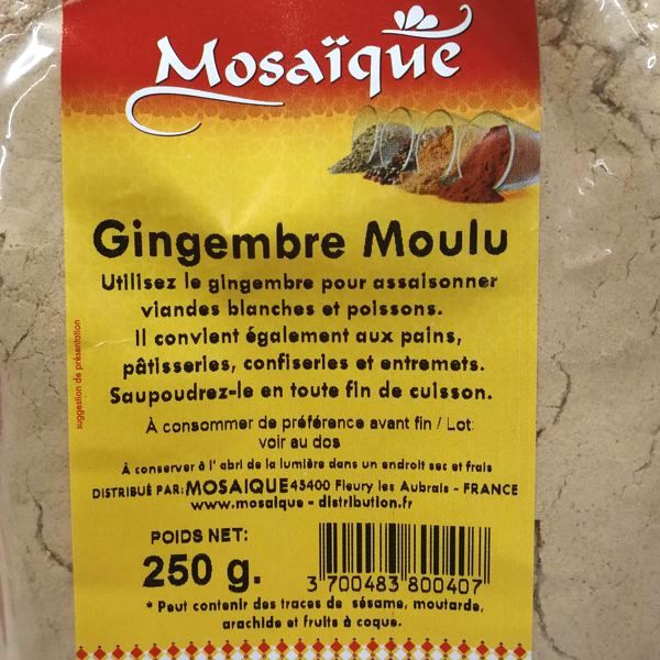 GINGEMBRE MOULU