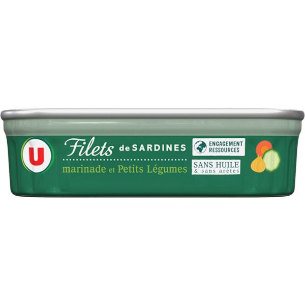 FILETS DE SARDINES LEGUMES