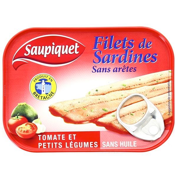 FILETS DE SARDINES TOMATE