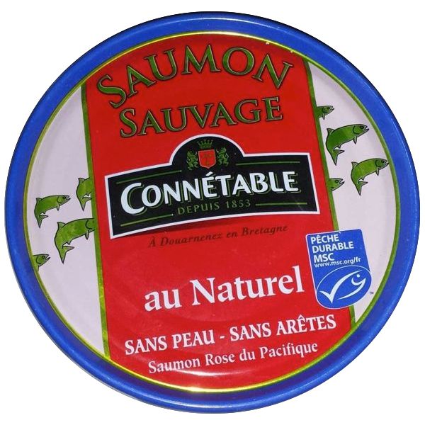 SAUMON SAUVAGE NATUREL