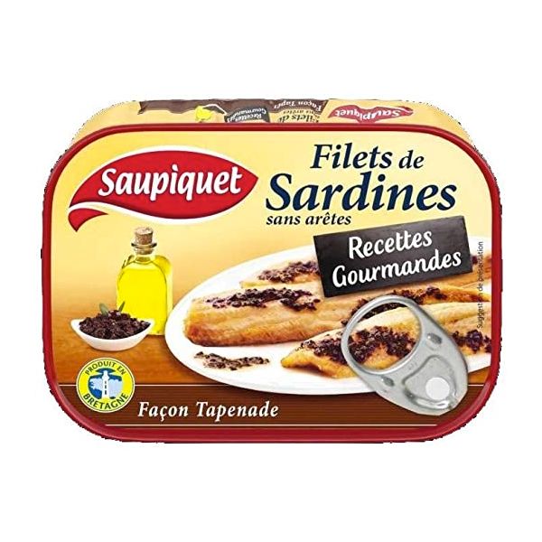 FILETS DE SARDINES TAPENADE