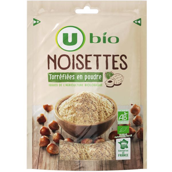 NOISETTES POUDRE TORREFIÉES BIO