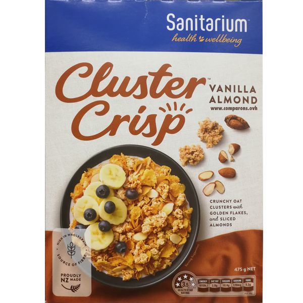 CLUSTER CRISP VANILLA ALMOND