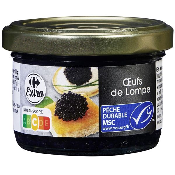 OEUFS DE LOMPE NOIRS