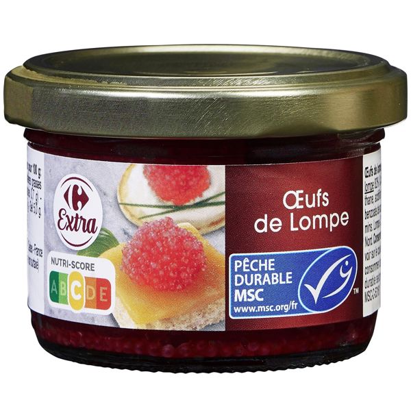 OEUFS DE LOMPE ROUGES