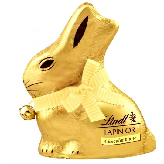 LAPIN OR CHOCOLAT BLANC