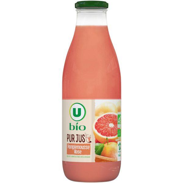 JUS DE PAMPLEMOUSSE ROSE