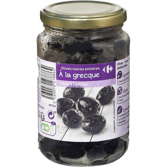 OLIVES NOIRES ENTIERES