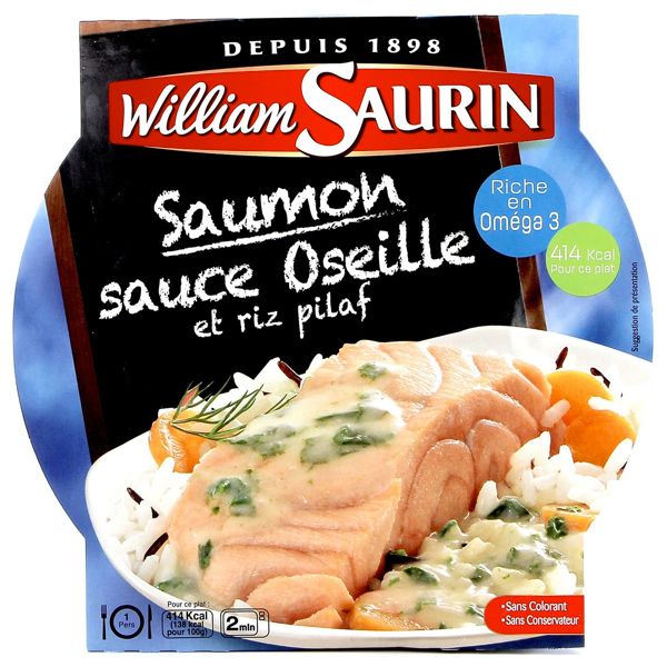 SAUMON SAUCE OSEILLE