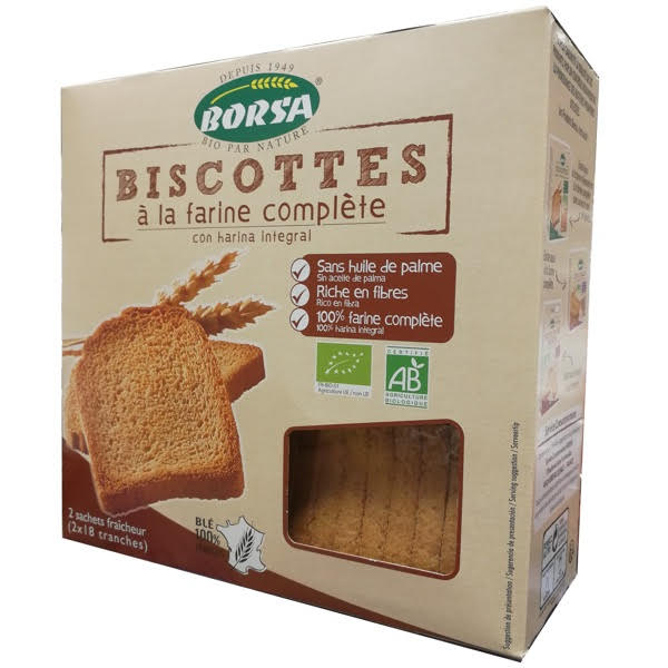 BISCOTTES FARINE COMPLETE