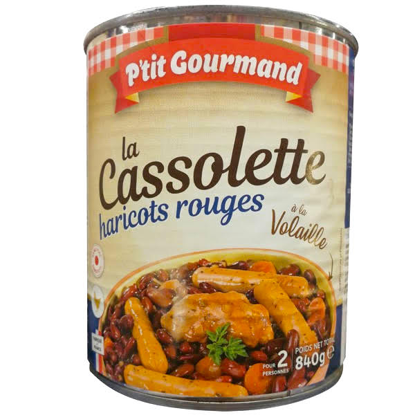 CASSOLETTE HARICOTS ROUGES