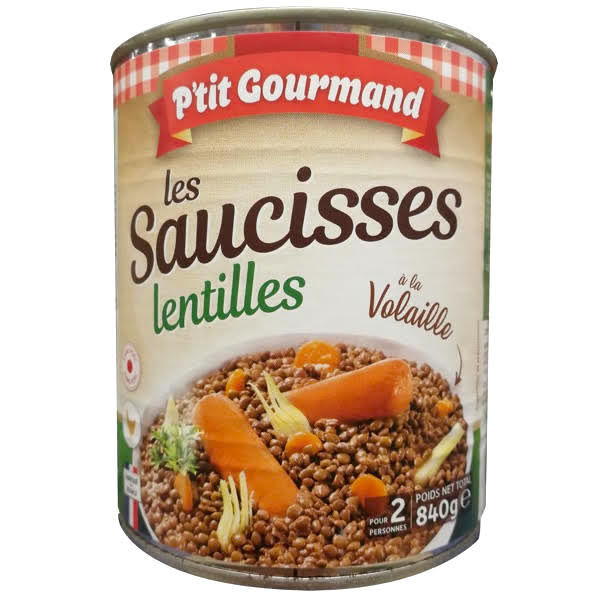 SAUCISSES LENTILLES