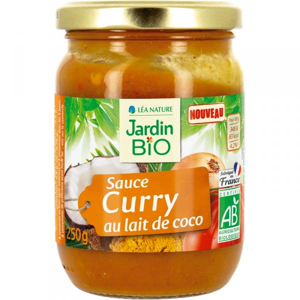 SAUCE CURRY LAIT DE COCO