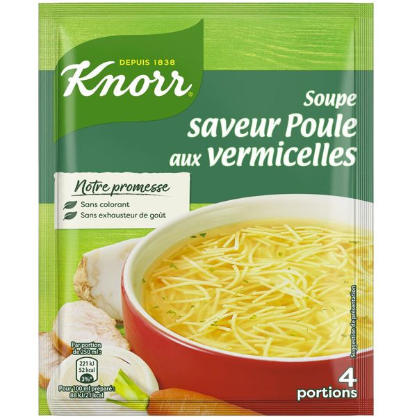 POULE AUX VERMICELLES