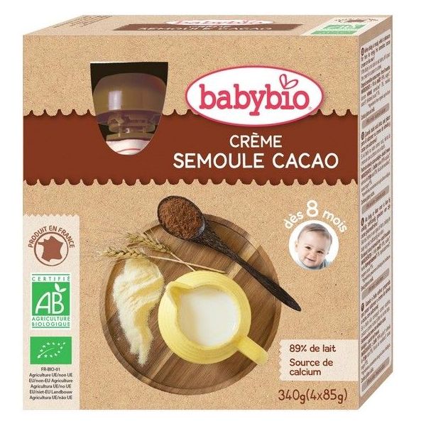 CREME SEMOULE CACAO