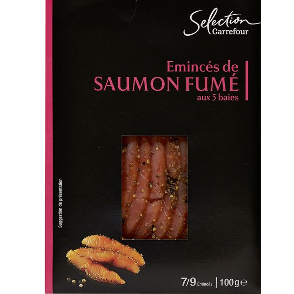 SAUMON FUMÉ 5 BAIES