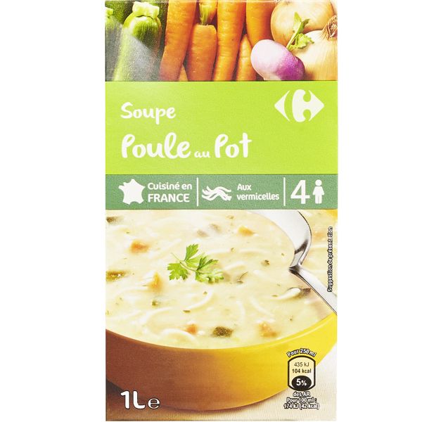 SOUPE POULE AU POT