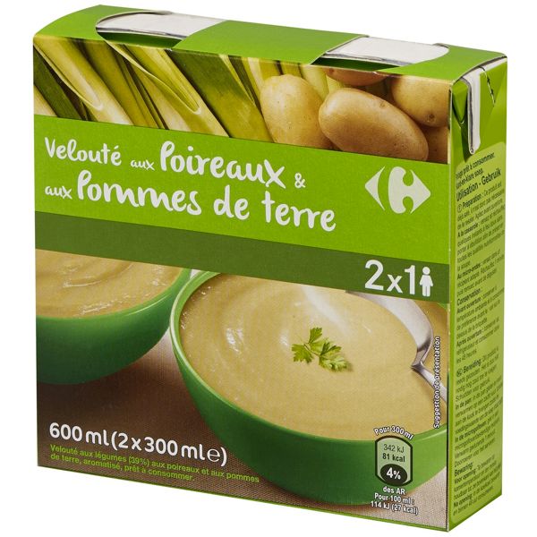 VELOUTÉ POIREAU & POMME DE TERRE