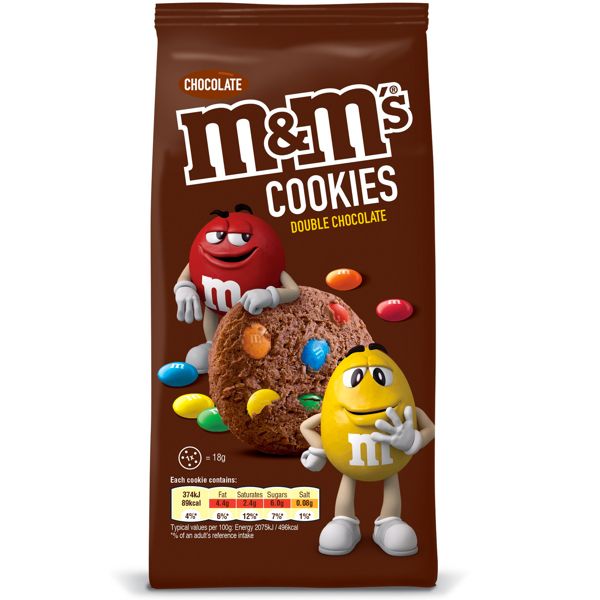 M&M'S COOKIES DOUBLE CHOCOLAT