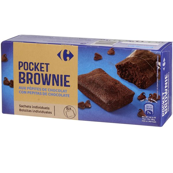 BROWNIE PEPITES CHOCOLAT