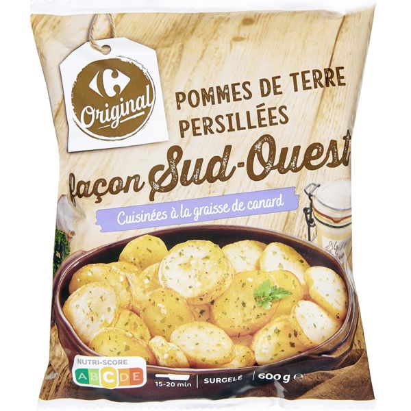 POMMES DE TERRE PERSILLÉES