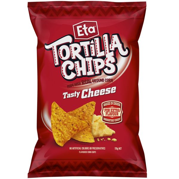 TORTILLA CHIPS TASTY CHEESE