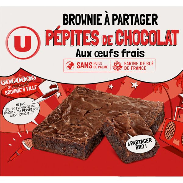 BROWNIE PEPITES CHOCOLAT