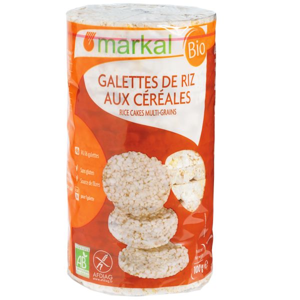 GALETTES DE RIZ AUX CEREALES