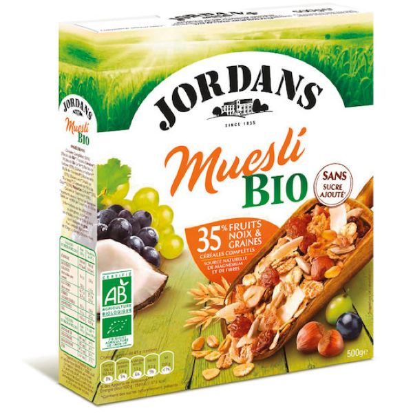 MUESLI FRUITS NOIX GRAINES