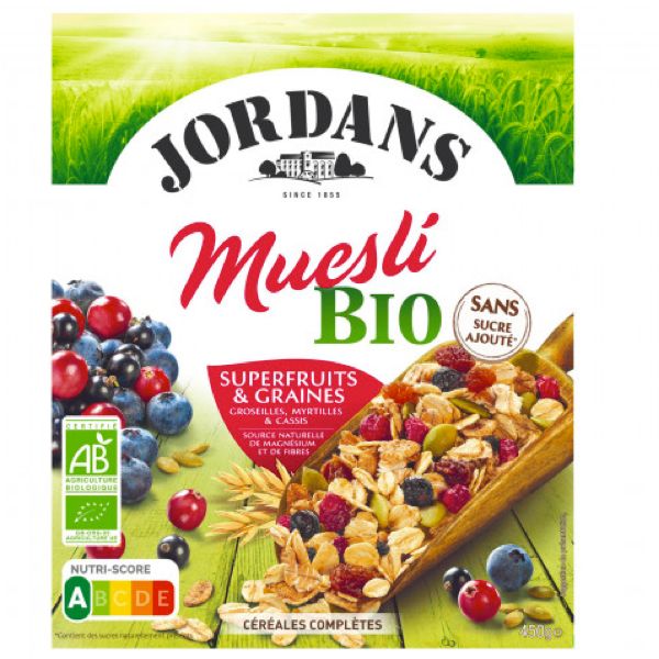 MUESLI SUPERFRUITS GRAINES