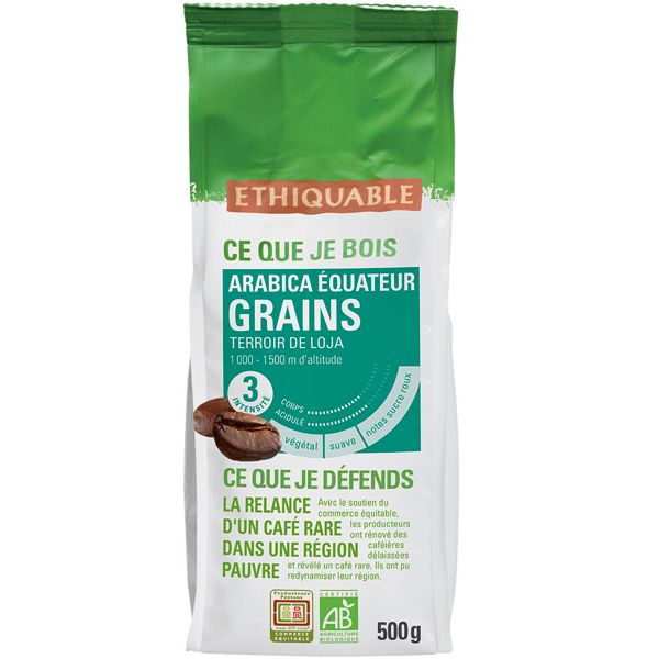 GRAINS ARABICA EQUATEUR