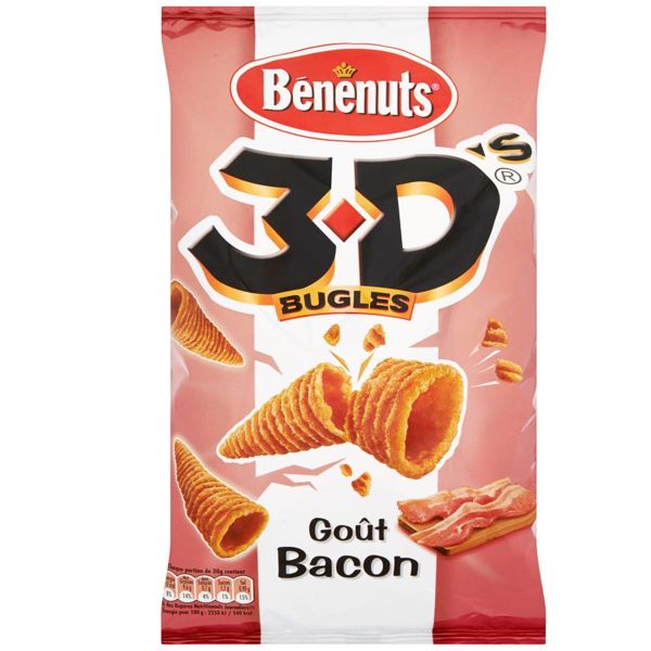 3D BUGLES BACON