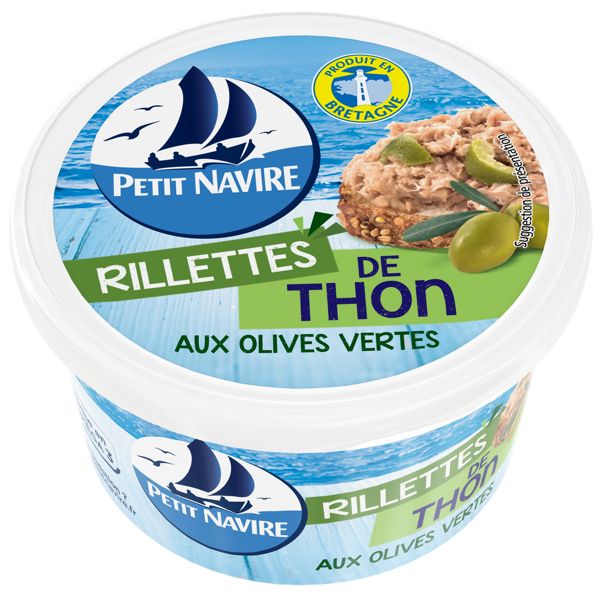 RILLETTES THON OLIVES VERTES