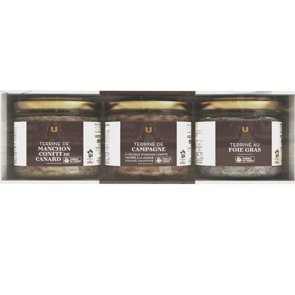 COFFRET 3 TERRINES