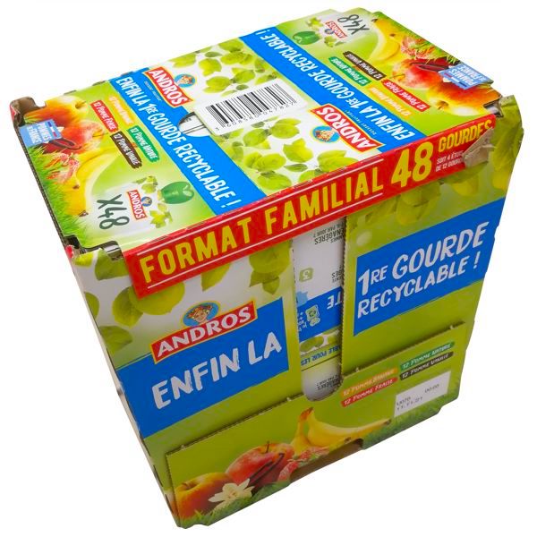 4 VARIÉTÉS DE COMPOTE x48