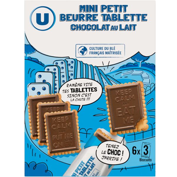 MINI PETIT BEURRE CHOCOLAT LAIT