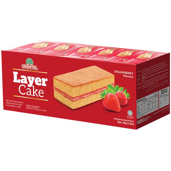 LAYER CAKE STRAWBERRY