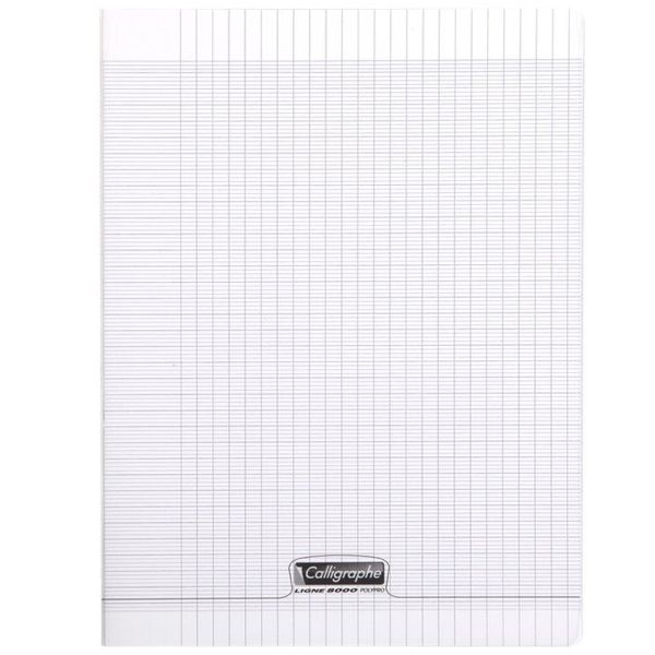 CAHIER INCOLORE 24X32